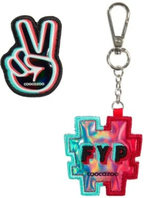 Coocazoo Rucksackhänger COLOUR-UP Tik Tok, 2-tlg. 3 Coocazoo Rucksackhänger COLOUR-UP Tik Tok, 2-tlg.